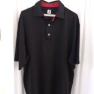 FOOTJOY FJ MENS ATHLETIC GOLF POLO SHIRT SIZE L